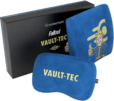 Produktbild von noblechairs Fallout Vault-Tec, Kopfkissen-Set, Blau, 2 Stück(e), EPIC, ICON, and HERO