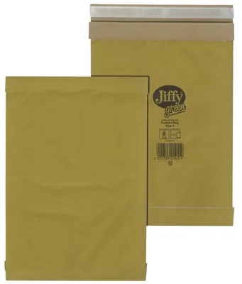 Productafbeelding van 100x mayer-network 30001314 Jiffy, formaat 4 - 240 x 343 mm, bruin