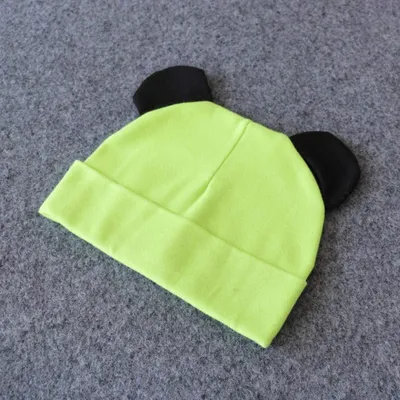 Image de Bonnet en coton tricoté pour bébés (0-12 mois)