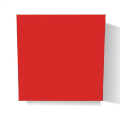 Produktbild von Wallario Schlüsselkasten aus Glas, Motiv: Rot, 30 x 30 cm mit Haken