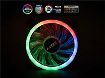 Image de 1stCOOL Ventilateur AURA EVO ARGB Dual RING 120mm