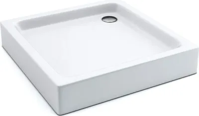Produktbild von AQUABAD Duschwanne/Duschtasse | Forta Plus mit LeakProtect Technologie Smooth White 90x90cm Quadrat