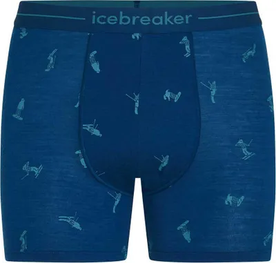 Produktbild von Icebreaker Merino 150 Anatomica Snow Day Boxershorts Blau S Mann Blau S