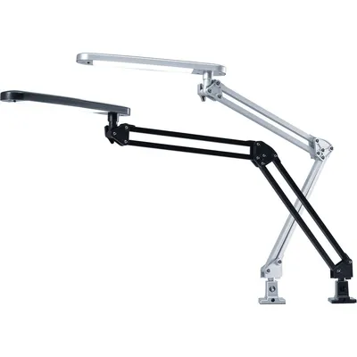 Produktbild von Hansa LED 4 Stars Schreibtischlampe silber 7 W mit Tischklemme