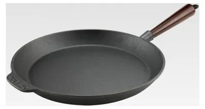 Produktbild von Gusseisen-Bratpfanne 28 cm mit Holzgriff