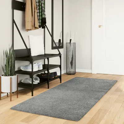 Produktbild von HOMMIE Teppich Wohnzimmer - Modern Stil - Shaggy Hochflor Modern Grün 80x200cm Promotion660394 - Designerteppiche