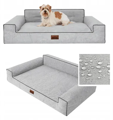Produktbild von PillowPrim Hundebett Glamour L 79x54cm wasserdicht robust
