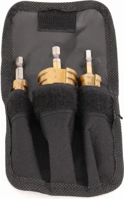 Obrázek produktu pro Stupňovité vrtáky pro šroubovák Kraft&Dele KD11247, 4–32 mm