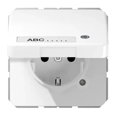 Immagine prodotto di Jung CD1520NAKLKOWW Presa Schuko con coperchio ribaltabile