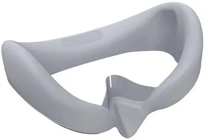 Produktbild von Silikonbeschermhoes für PICO4 VR-Brille, lekfreundlich, alles-in-ein Accessoire - grau