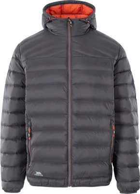 Obrázok produktu pre Trespass pánska páperová bunda Whitman II TP4807 (XS) (tmavo šedá/tmavo oranžová)