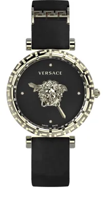 Produktbild von Versace Uhr Damen Palazzo Empire Greca Diamond Schwarz/Gold VEDV00919