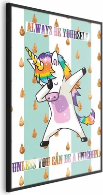 Produktbild von Posterpapier Poster - Always Be Yourself 29.7x42 cm Für Kinder g-C-0112-ao-a