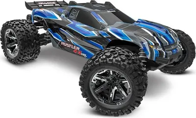 Immagine prodotto di TRAXXAS Rustler 4x4 VXL HD blu 1/10 Stadium-Truck RTR Brushless, senza batteria e caricatore