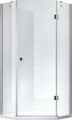 Zdjęcie produktu dla Glaszentrum Hagen - 100x100x195cm - Kabina prysznicowa Kabina prysznicowa Aya - 5 narożników - 8mm - Szkło ESG