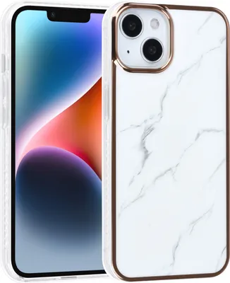 Produktbild von UNIQ Accessory iPhone 14 & 13 TPU Backcover - Marble