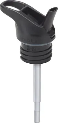 Image de Klean Kanteen®Flip Seal Sport Cap Noir Noir Pailles à boire télescopiques