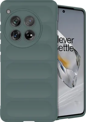 Produktbild von OnePlus 12 Hülle - Silikon - imoshion Soft Case, Backcover - Dunkelgrün