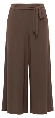 Produktbild von Culotte PARIGI Damen, mocca, Größe 44, pflegeleicht, lockerer Schnitt, verkürzte Länge