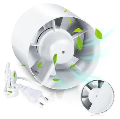 Obrázek produktu pro Ventilátor s trubkovou vložkou Bettizia 100 mm, 130 m³/h