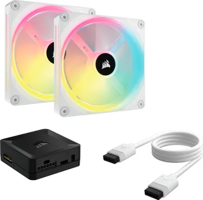 Produktbild von Corsair iCUE LINK QX140 RGB 140-mm-PWM-Lüfter, Gehäuselüfter