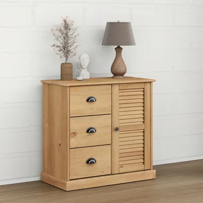 Obrázek produktu pro The Living Store Příborník se zásuvkami VIGO 78x40x75 cm borovicový masiv