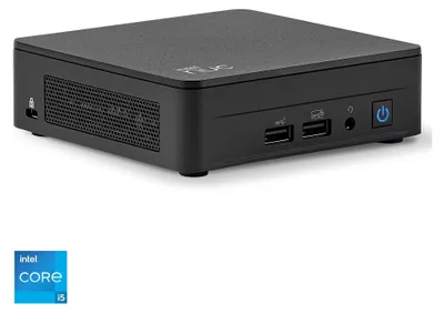 Obrázek produktu pro ASUS NUC 13 RNUC13ANKI500002I, UCFF, Mini barebone PC, DDR4-SDRAM, Připojení na síť Ethernet, Wi-Fi 6E (802.11ax), 120 W