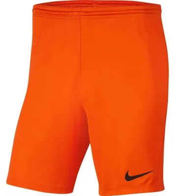 Produktbild von Nike - "Park III" Fußballshorts für Herren SX1058 (M) (Orange)