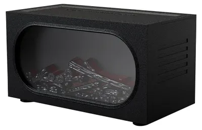 Produktbild von 3D Kaminflammen Aroma-Diffusor, Luftbefeuchter mit LED-Flammenlicht, 140 ml Tank, Timer & automatische Abschaltung