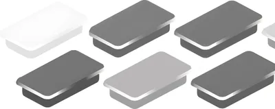 Produktbild von Alco Haftmagnet 13x24x7mm sortiert 10 Stück