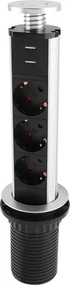 Zdjęcie produktu dla Gniazdo elektryczne na rozciąganie Wtyczka Blat Biurko Dom Gniazdo USB Zy Wtyczka250V