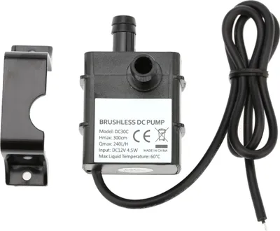 Produktbild von Decdeal Ultra-quiet Mini DC12V 4.5W Micro Brushless Wasser-Öl-Pumpe Waterproof Submersible Fountain Aquarium Circulating 240L/H Lift 300cm