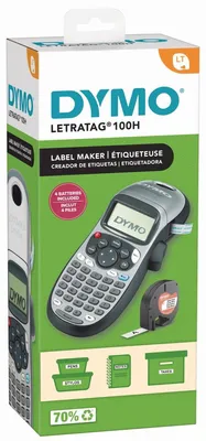 Immagine prodotto di DYMO 2174575 Dispositivo di etichettatura DYMO LetraTag LT-100H