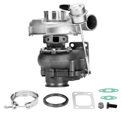 Produktbild von Turbolader, T3/T04E Flanschgröße, A/R .50, A/R .63, Aluminiumlegierung, Ölkühlsystem
