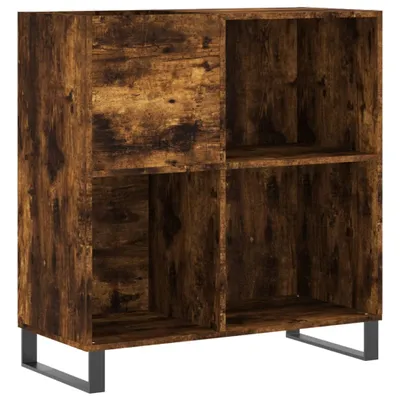 Produktbild von vidaXL Plattenschrank Räuchereiche 84,5x38x89 cm Holzwerkstoff
