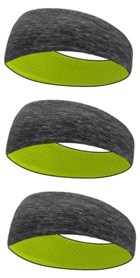 Immagine prodotto di 4 fasce per capelli sportive - Traspiranti ed elastiche