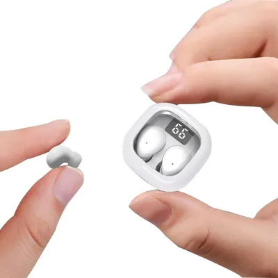 Produktbild von In-Ear-kopfhörer Mini-Kopfhörer, lange Laufzeit, wasserdicht, IPX5, leicht, In-Ear-Kopfhörer, Bluetooth, kabellos, mit LED-Anzeige, Akkulaufzeit