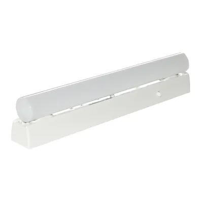 Produktbild von LED Linienlampe Set weiß 7W = 35W 600lm warmweiß 2700K S14S 2 Sockel 30cm mit Fassung
