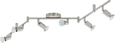 Produktbild von BUZZ-LED Spot - L105 x B6,5 cm - nickel-matt - 6X2,8W inkl. - IP20