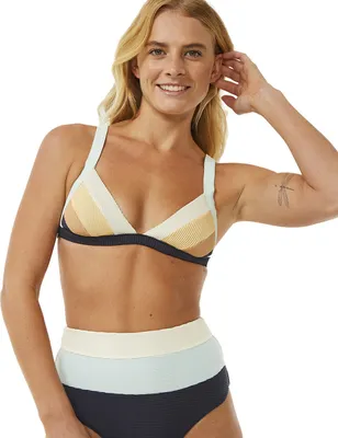 Produktbild von Rip Curl Damen Bikinioberteil BLOCK PARTY , Größe:M, Farben:navy