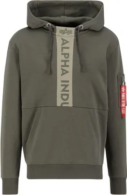 Produktbild von ALPHA INDUSTRIES FRONT PRINT HOODY Herren Kapuzenpullover
