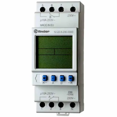 Immagine prodotto di FINDER timer digi 196-253VAC 2kan commutazione 52596h REG