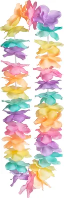 Image de couronne hawaïenne Rêve pastel 50 cm