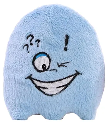 Productafbeelding van Mbw - "MiniFeet" Anti-stress pluche knuffel LT6077 (one size) (lichtblauw)