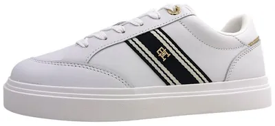 Produktbild von Tommy Hilfiger Cupsole Webbing sportlicher Schnürer Weiß in Gr. 40