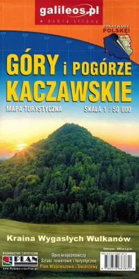 Productafbeelding van Kaczawskie-gebergte en voorbergen, schaal 1:50.000. Toeristenkaart. Editie 2023. Galileos