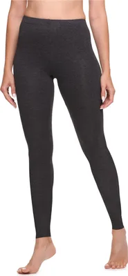 Produktbild von Ladeheid Damen Lange Leggings aus Viskose LA40-201(Dunkelmelange, 34)