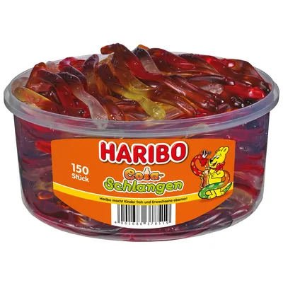 Produktbild von HARIBO Cola-Schlangen Fruchtgummi 150 St.