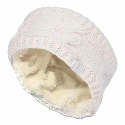 Produktbild von Heat Holders Damen Thermo Winter Stirnband mit Fleece Innen Stricken