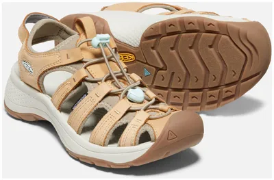 Produktbild von Keen Astoria West Leather Doe/Blue Glass Größe EU 41